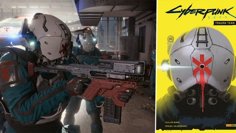Cyberpunk 2077 Trauma Team : plongez au cœur de Night City dans cette œuvre explosive