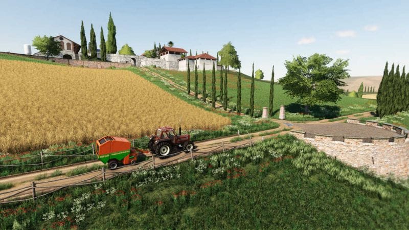 Italia : Edomod signe la plus belle map Farming Simulator 19 - SimulAgri.fr