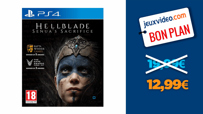 Promotion PS4 : Hellblade : Senua's Sacrifice en réduction à -35%