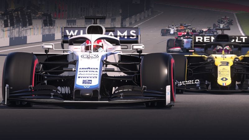 F1 2021: une image, une date et des features en fuite sur le MS Store?