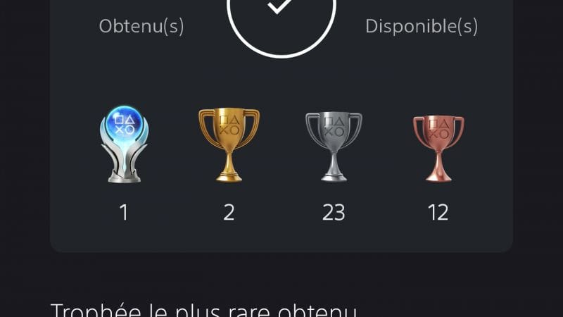 Trophée Platine Dark souls 2