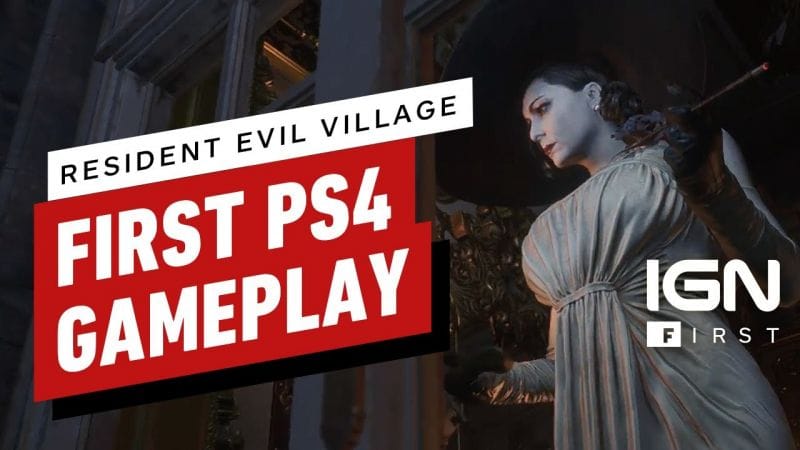 Resident Evil Village montre 5 minutes de gameplay sur PS4 Pro