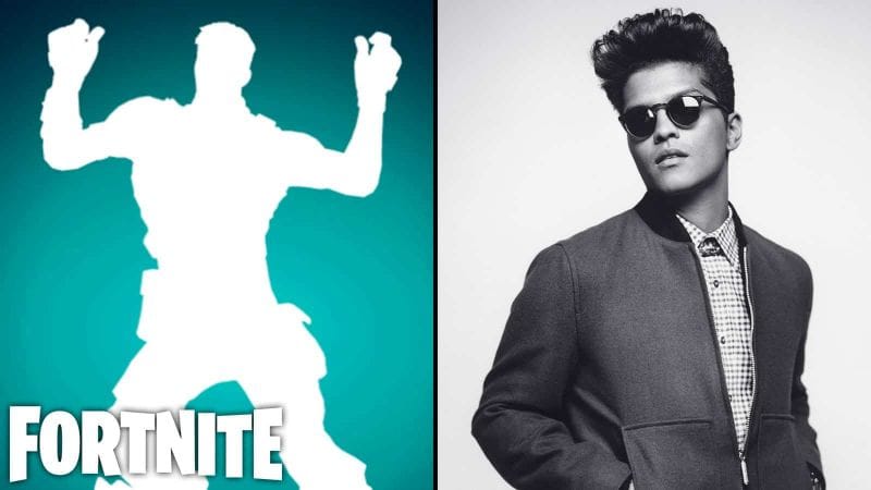 Bruno Mars a désormais sa propre emote sur Fortnite - Dexerto.fr