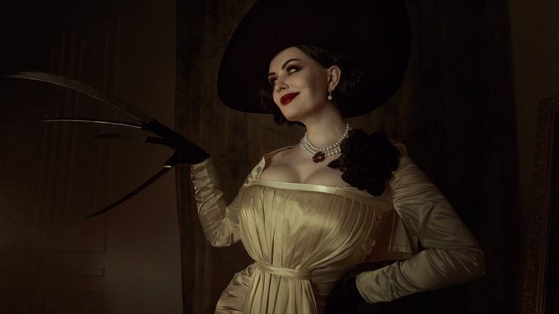 Cosplay Lady Dimistrescu de toute beauté