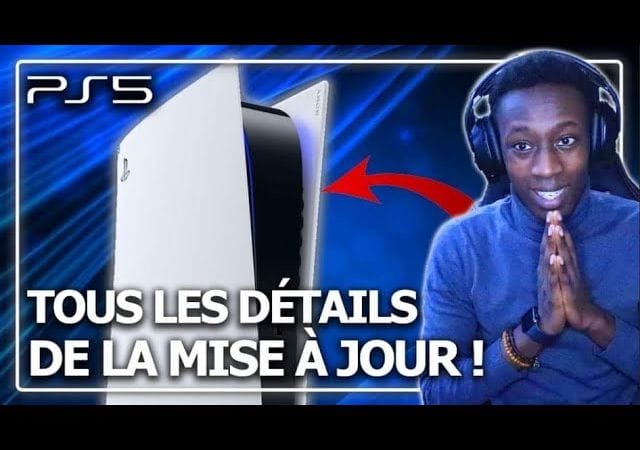 PS5 : Je vous montre les DÉTAILS de la grosse MISE À JOUR PlayStation 5 💥 + TUTO Stockage PS5