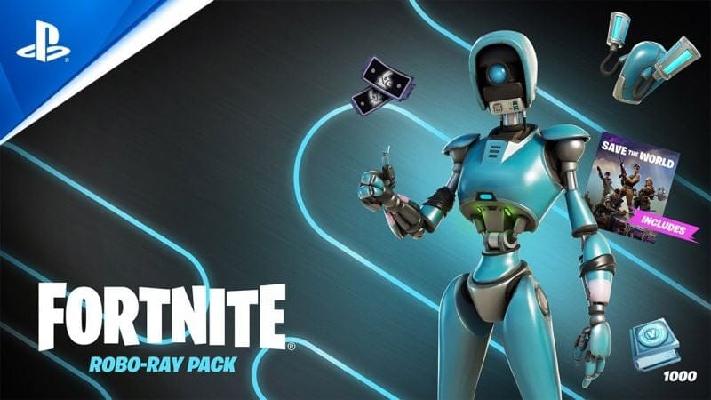 Fortnite - Robo-Ray | PS5, PS4