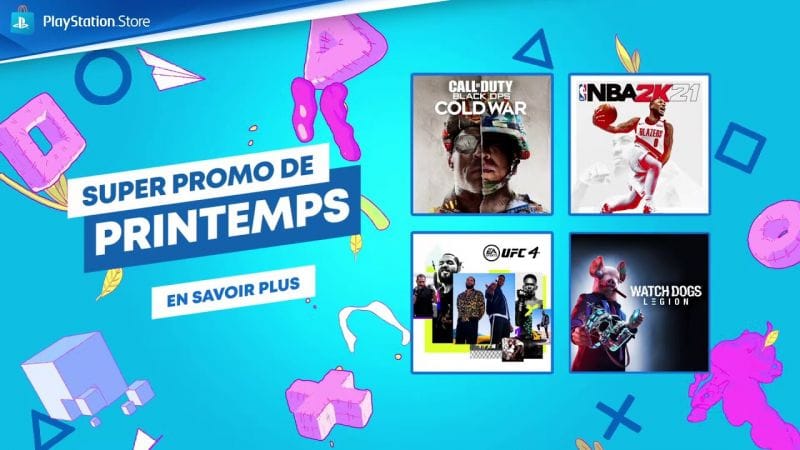 PlayStation Store | Super Promo de Printemps jusqu'au 28 avril - Nouveaux jeux ajoutés | PS5, PS4