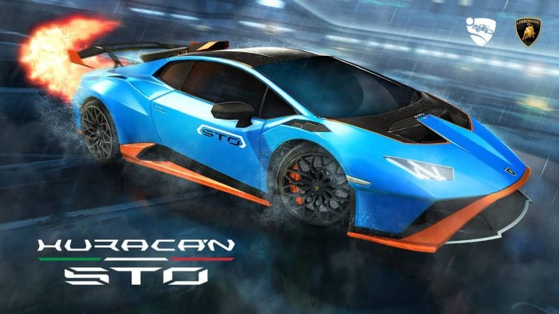 Rocket League® - Lamborghini Huracán STO Trailer