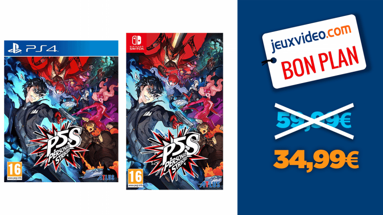 Persona 5 Strikers en promo : sur Nintendo Switch et PS4, le titre est affiché à moins de 35€