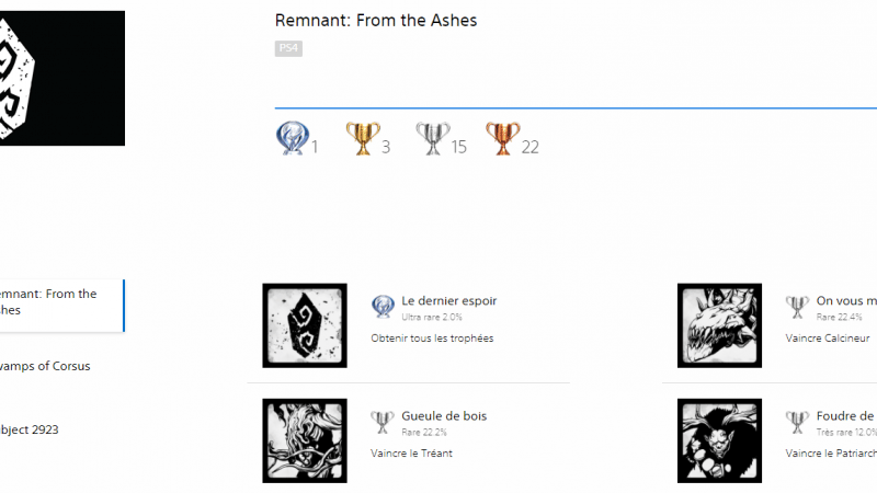 Platine Remnant : From The Ashes