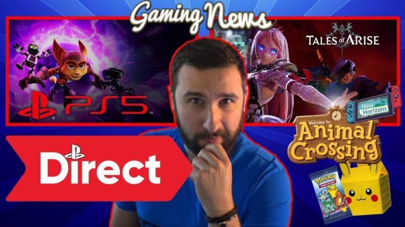 PS5 DIRECT & Ratchet and Clank 😱 Pokemon McDo attention ⚠️ Tales of Arise & Animal Crossing MAJ 🔥