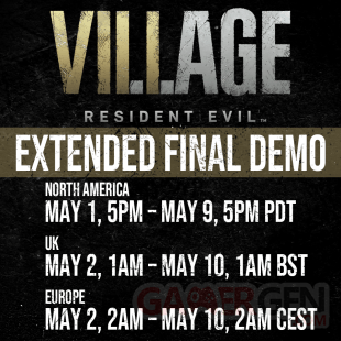 (Good News) Résident Evil Village