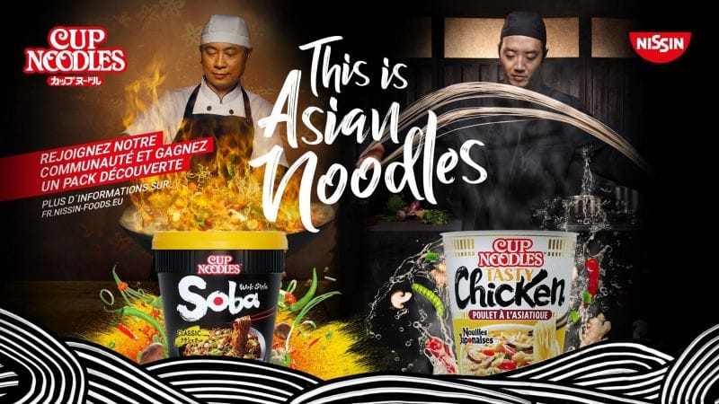 Concours pour gagner des Nissin Cup Noodles