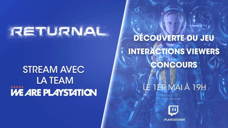 Stream sur Returnal avec la team WAP