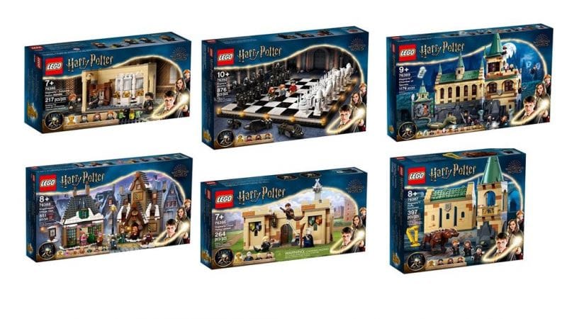 6 nouvelles boites LEGO pour les 20 ans d'Harry POTTER