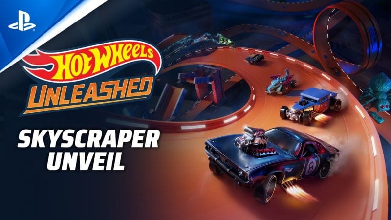 Hot Wheels Unleashed | Vidéo de gameplay "Skycraper" | PS5, PS4