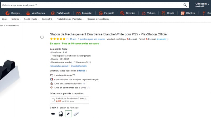 station de recharge c discount