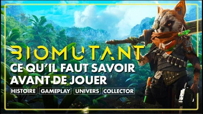 BIOMUTANT : TOUT ce qu'il faut SAVOIR AVANT DE JOUER ! 🤩 (Histoire, gameplay, univers, collector)