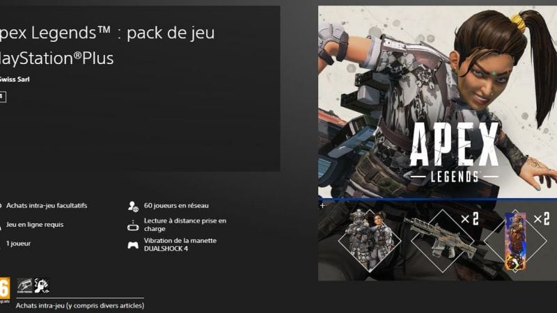 [GRATUIT] Pack de jeu via PS+