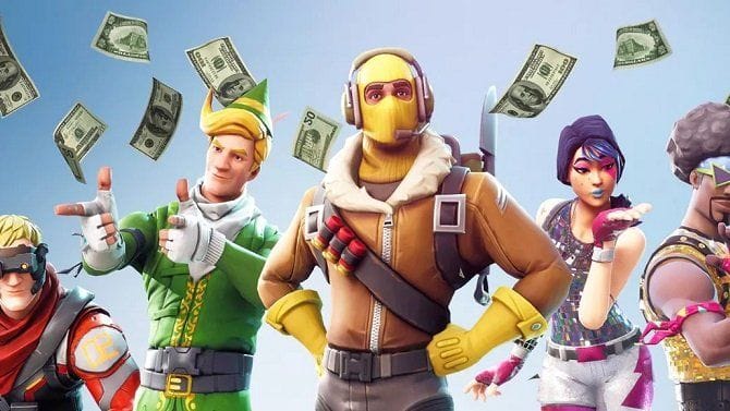 Fortnite : Près de 10 milliards de dollars de revenus en 2018 et 2019