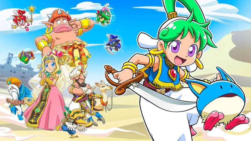 Wonder Boy: Asha in Monster World sortira le 28 mai prochain sur PS4 et Switch