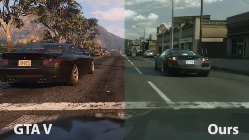 GTA 5 : Intel a développé une intelligence artificielle pour rendre le jeu photoréaliste