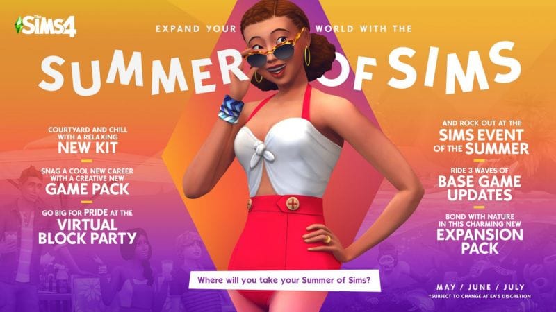 Les Sims 4 : Toutes les sorties prévues pour les 3 prochains mois - Next Stage