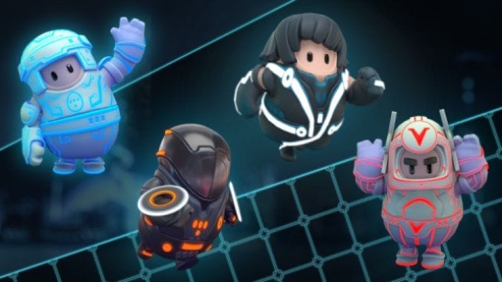 Fall Guys: Ultimate Knockout et Disney s'associent pour une collaboration sur les costumes de Tron !