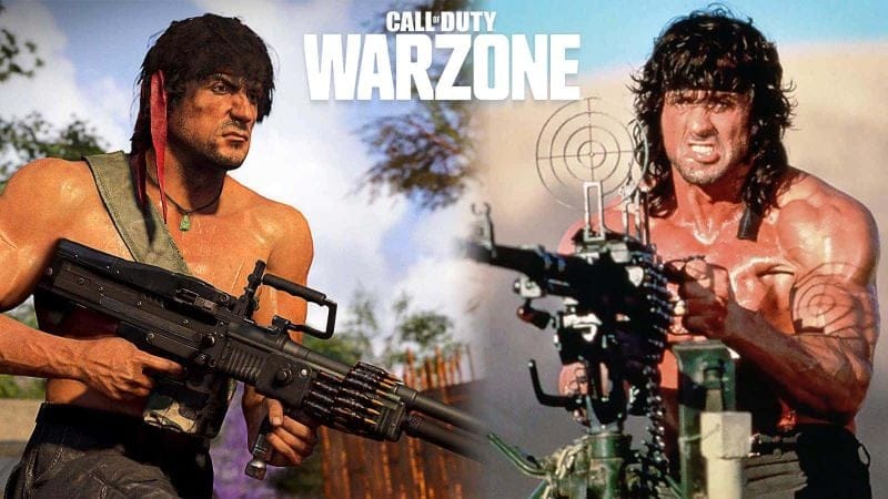 Ce joueur Warzone recrée parfaitement une scène emblématique de Rambo - Dexerto.fr