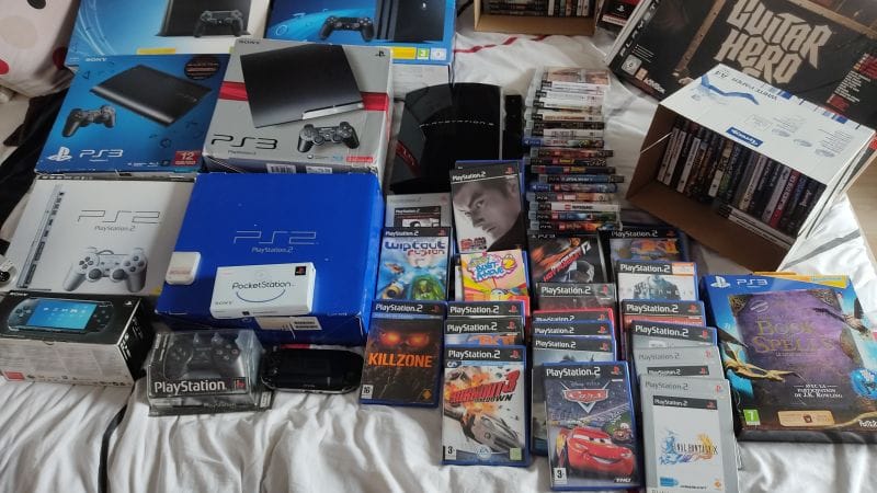 COLLECTION de PLAYSTATIONS