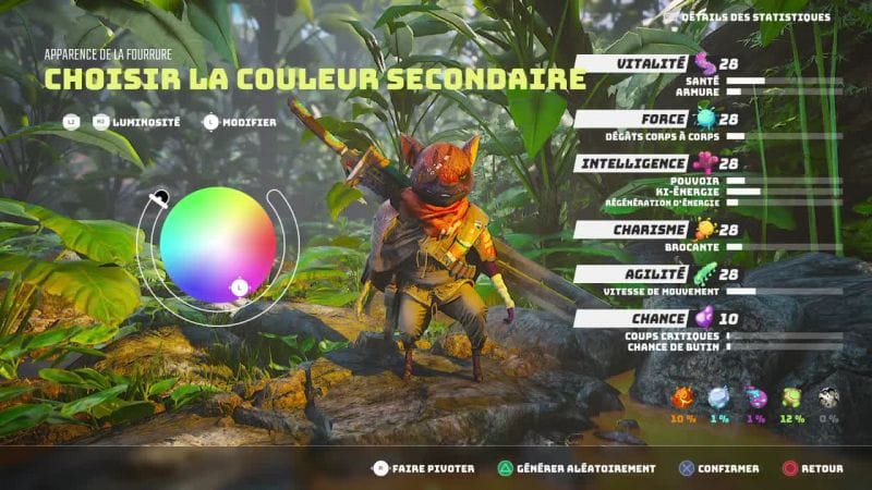 Gameplay Biomutant : Création d'un avatar avec l'éditeur de personnage - jeuxvideo.com