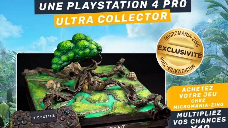 [Concours] Playstation 4 collector Biomutant à gagner