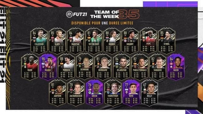 FIFA 21 : TOTW 35 : Suárez, Pépé, Mané et David finissent en beauté - FIFA 21 - GAMEWAVE