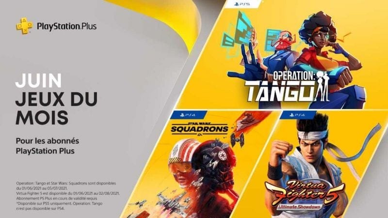 PS Plus : Les jeux gratuits du mois de Juin 2021 !