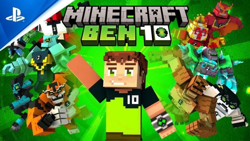 Minecraft x Ben 10 - Official DLC Trailer | PS4
