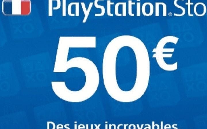 Carte PSN 50 €