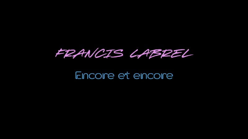 Francis Labrel: Encore et encore... Le Karaoké de Stott #6