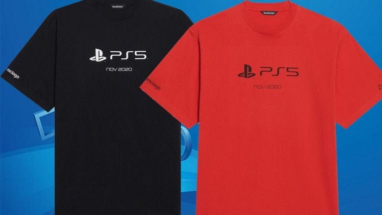 PS5 : une collaboration avec Balenciaga dévoilée, les t-shirts plus chers que la console elle-même !
