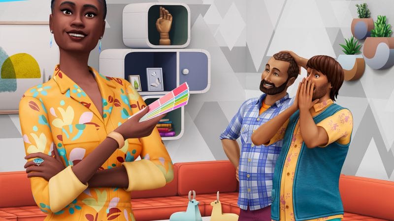 Les Sims 4 – Avec Décoration d’intérieur, Damidot va pointer au chômage