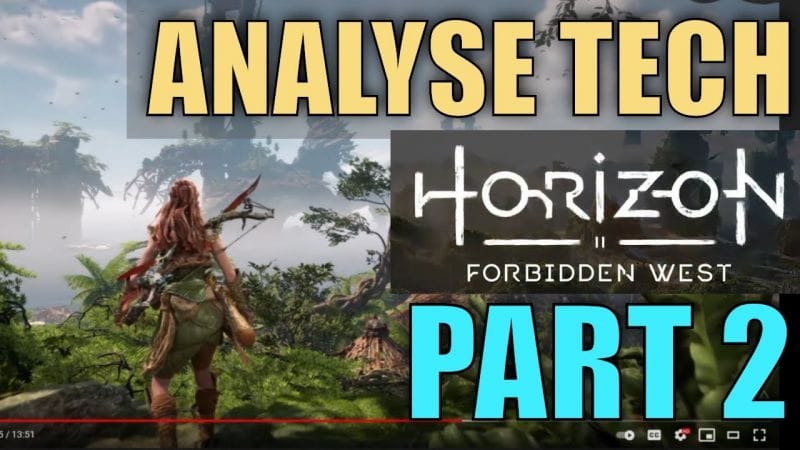 Horizon Forbidden West PS5 [2/3] - Analyse tech, photo, le sable, l'eau, le Decima Engine