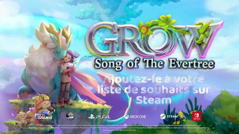 Bande-annonce Grow : Song of the Evertree - L'aventure en harmonie avec la nature - jeuxvideo.com