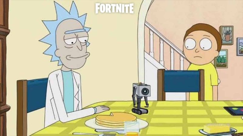 Rick & Morty pourraient débarquer dans la Saison 7 de Fortnite - Dexerto.fr