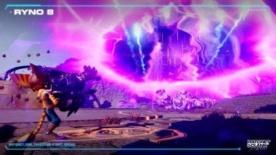 Ratchet & Clank: Rift Apart, Insomniac Games dévoile l'arme RYNO 8, avec de gros cross-over in-game à l'horizon