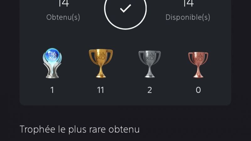 185e et 186e Platine Legends of Talia: Arcadia PS4 et PS5