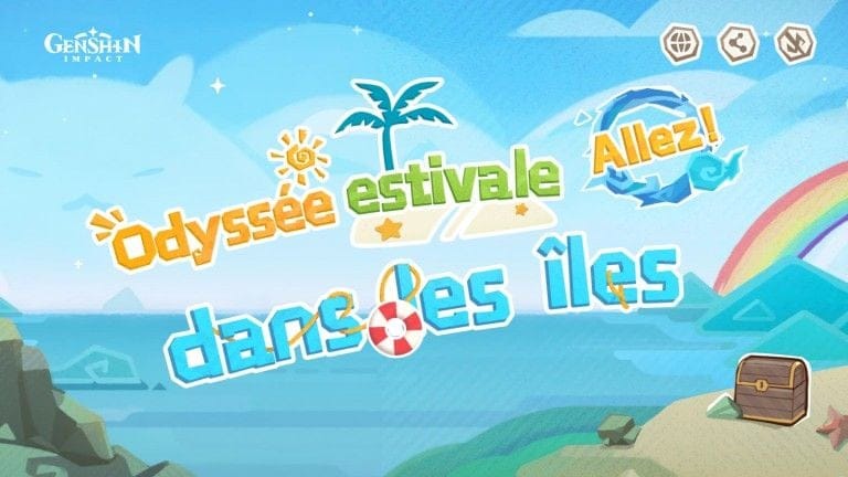 Genshin Impact, guide événement "Odyssée estivale dans les îles" : Primo-gemmes et nouvelle arme à gagner (1er jour)