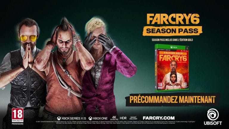 E3 2021 : Far Cry 6 - Incarnez les antagonistes de la série dans le Season Pass