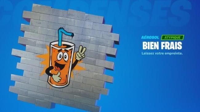 Fortnite : Spray Bien frais (Squeezy Life), quel code pour le débloquer ? - GAMEWAVE