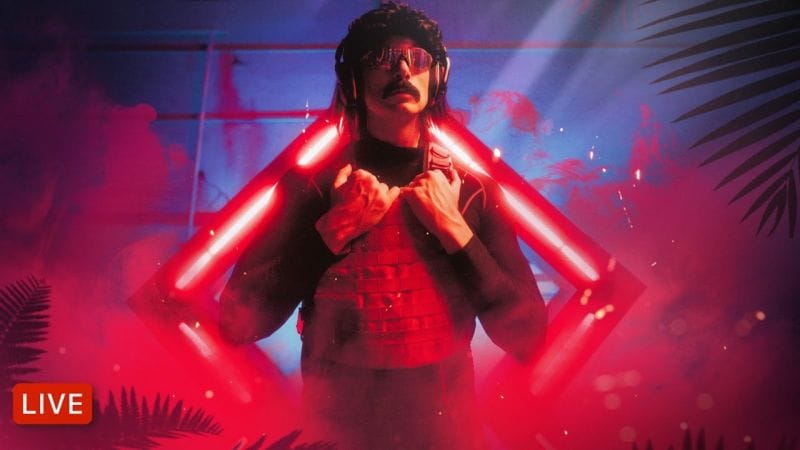 Dr. Disrespect devient fou avec le Silence de Mort de Warzone