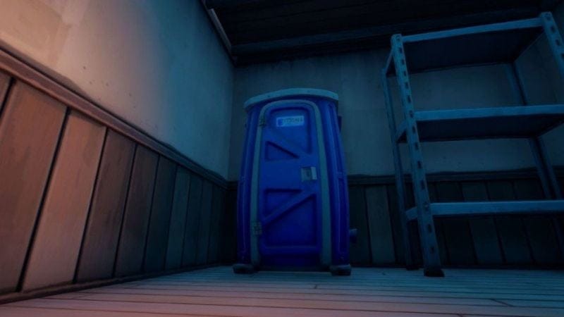 Fortnite : voyager entre des toilettes mobiles, défi saison 7