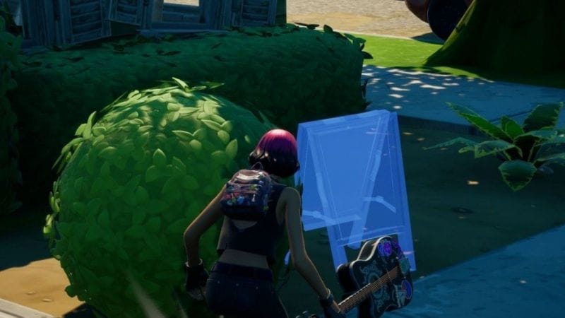 Fortnite : placer des panneaux de bienvenue à Pleasant Park et Lazy Lake, défi saison 7